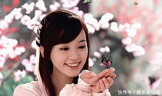 与蝴蝶起舞的7位古装美人,刘诗诗唯美浪漫,杨