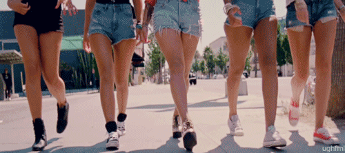 短裤这样穿，看着就掉价!姑娘，改掉吧!