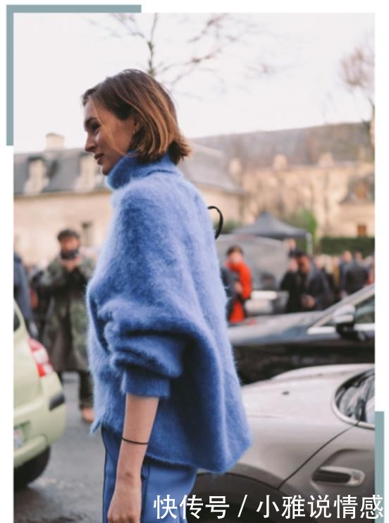  「搭配任何」“大敞领”没市场了，今年“高口领”正流行，春天穿着挺舒适