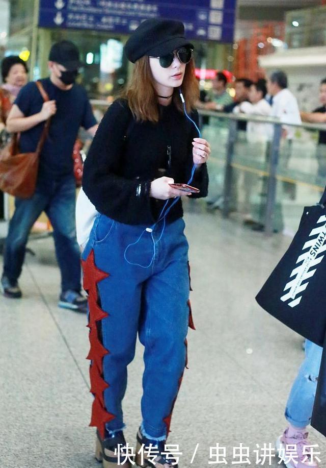 被37岁阿娇惊艳到了，仅仅只是选对了裤子，就美得这样清新脱俗！