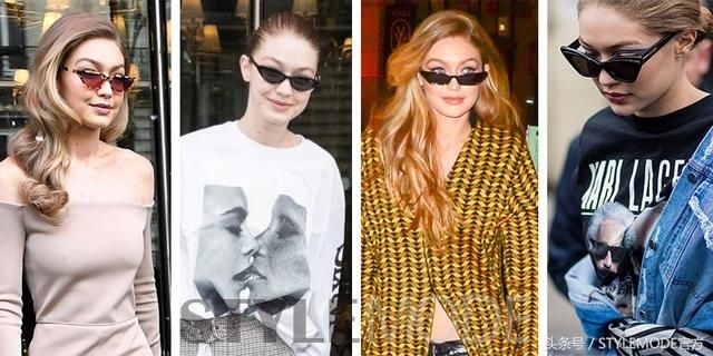 超级网红的微型太阳镜，可不是每个人都驾驭得了的！