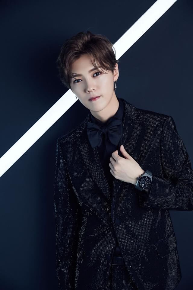 鹿晗不过是穿了套西装，颜值爆表帅到窒息，一举一动尽显王子风范