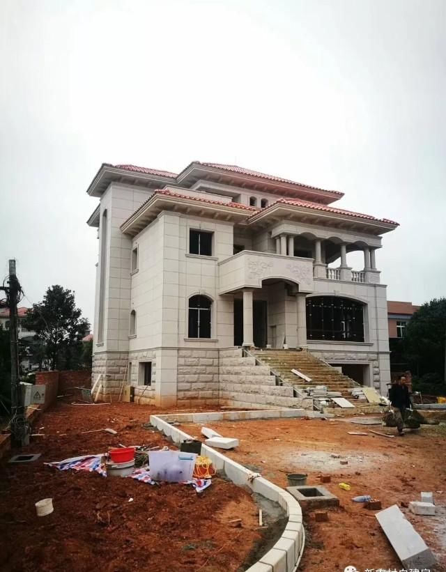  [有钱]7款农村别墅实拍, 第4款像宫殿, 有钱真的可以为所欲为