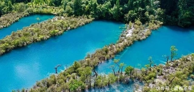 九寨沟国庆或“回归”，震后2年最新航拍照美炸了