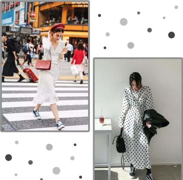  「穿搭」裙子＋运动鞋＝2020春季炸街搭配，时髦又高级，太好看了！