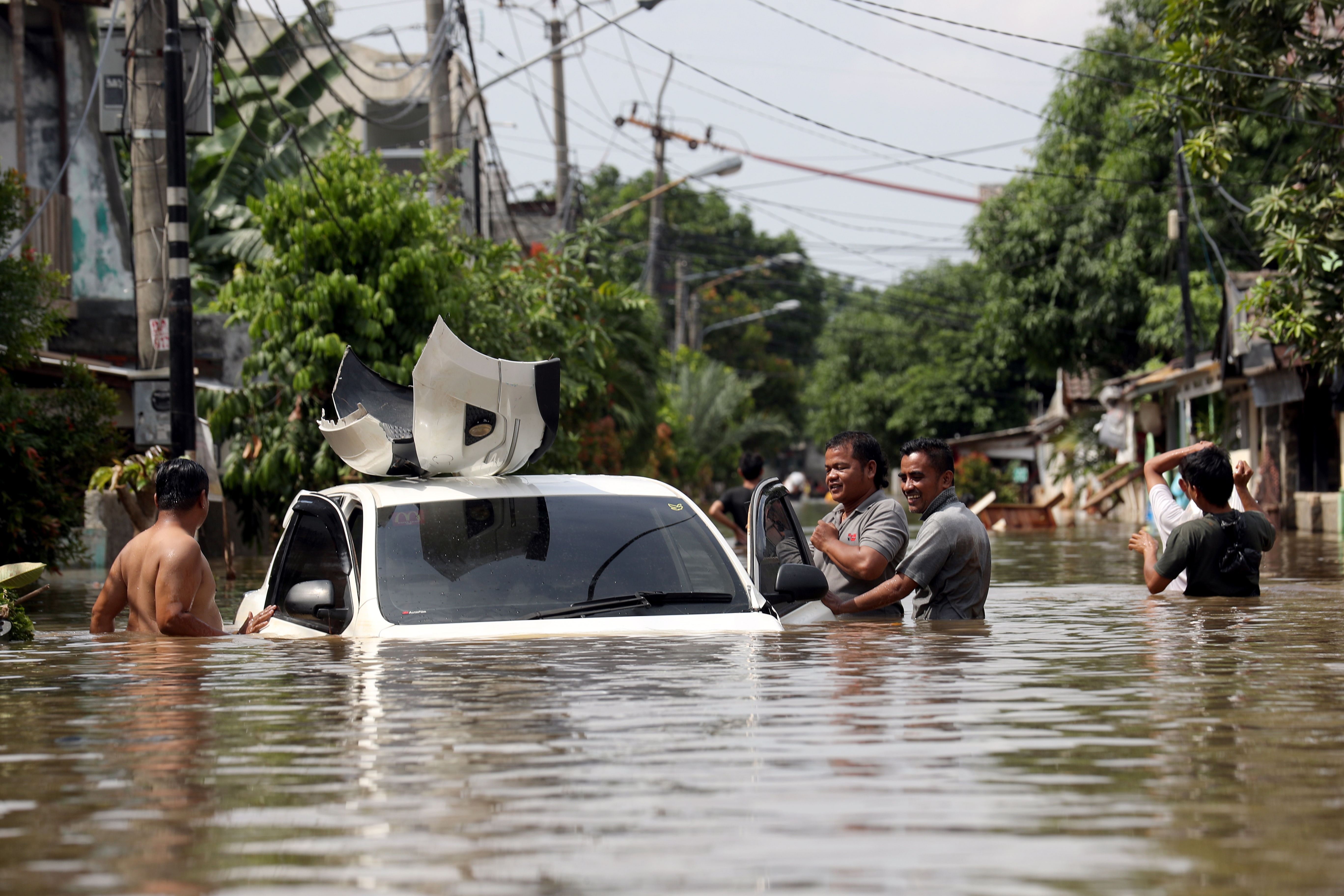 印尼水灾影响