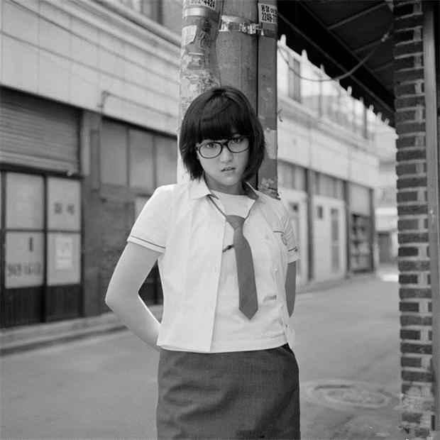 90年代韩国女性历史老照片：真实的韩国女人长相是这样子的