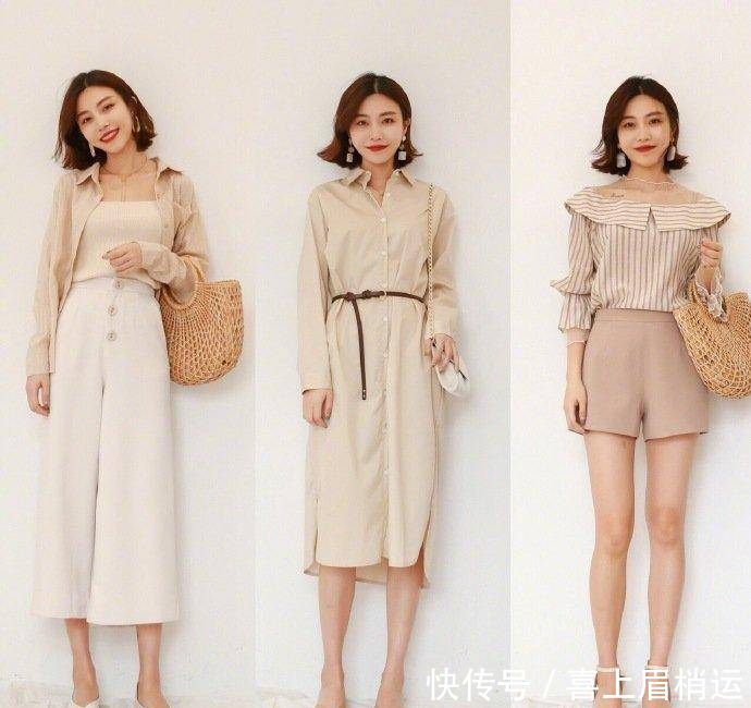 「以选择」还在穿白T+牛仔裤?试试24套“淑女风”搭配,简约又不失女人味!