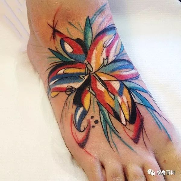 这些水彩纹身,容易把眼睛看花,你敢不敢看?