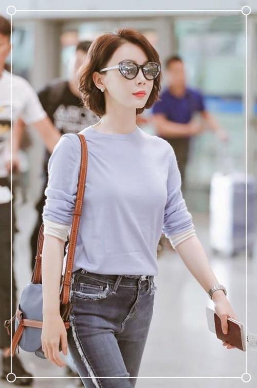 同穿紧身牛仔裤，当41岁的陈数遇到18岁的娜娜，你更欣赏哪