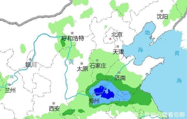  降雨：山东 河南 河北大面积降雨横跨三地中到大雨暴雨将分布如