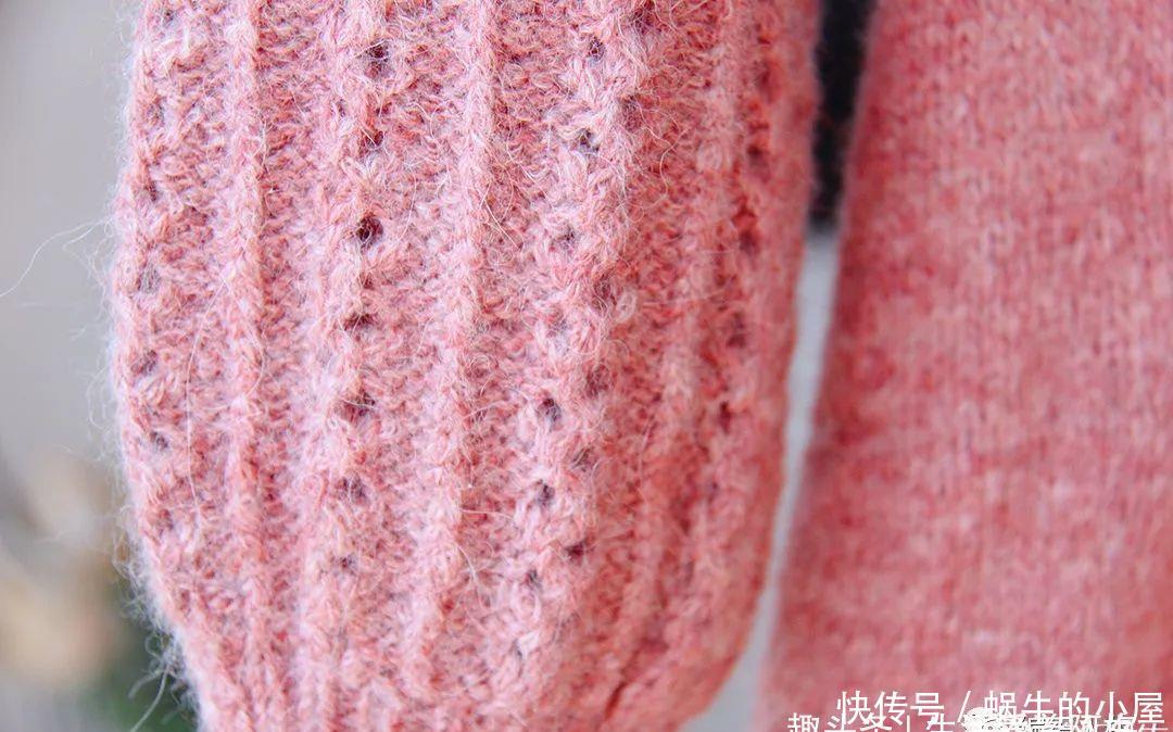  「图解」棒针编织插肩开衫：DIY手工编织附图解和说明