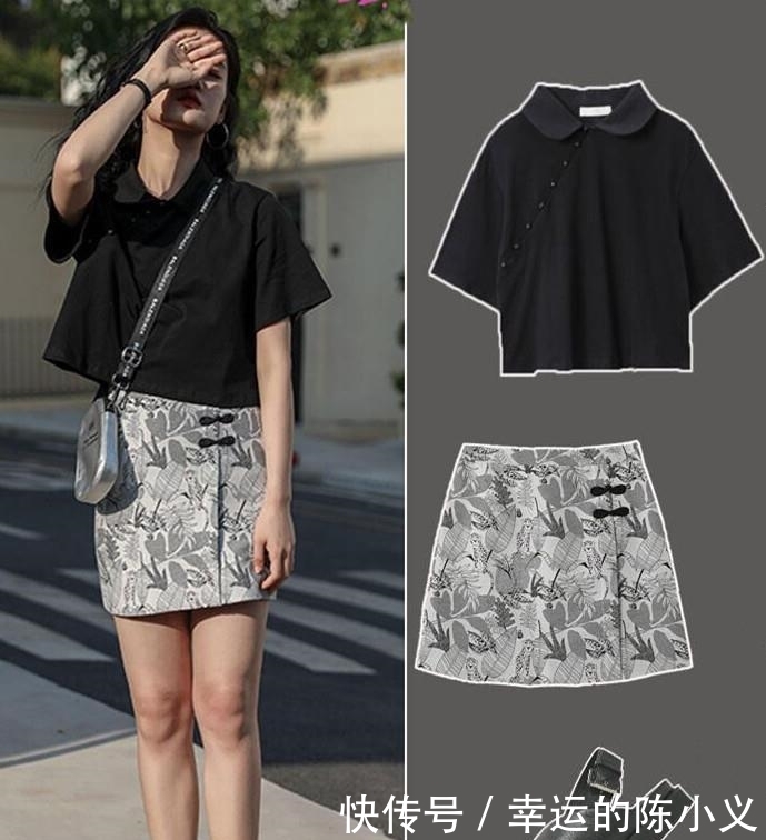 【清爽】尽显青春范的高腰T恤穿搭,个性时尚清爽有活力,视觉上更显高挑