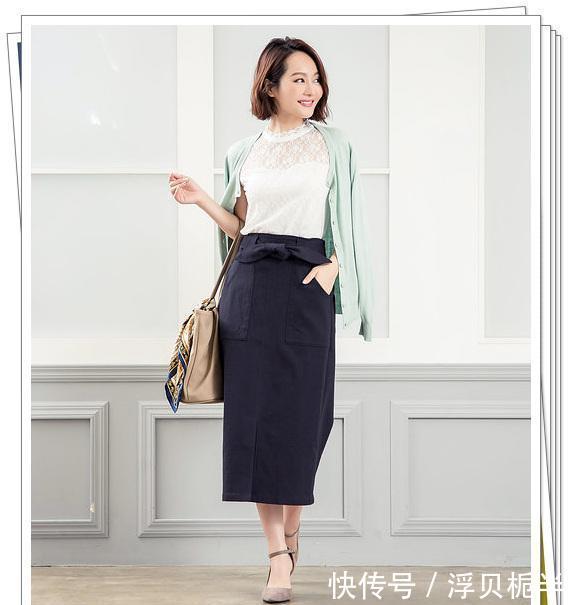  『春夏』春夏不同颜色的长裙搭配示范！掌握了就不会出错的半身裙穿搭技巧