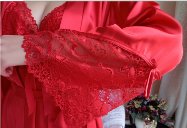 三伏天在家不穿文胸!穿这样的性感睡衣，简直是要迷死人