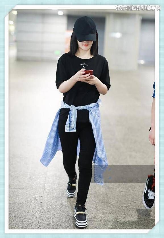 看了赵薇紧身裤，再看看谢娜，网友直呼:谁都阻止不了我减肥决心