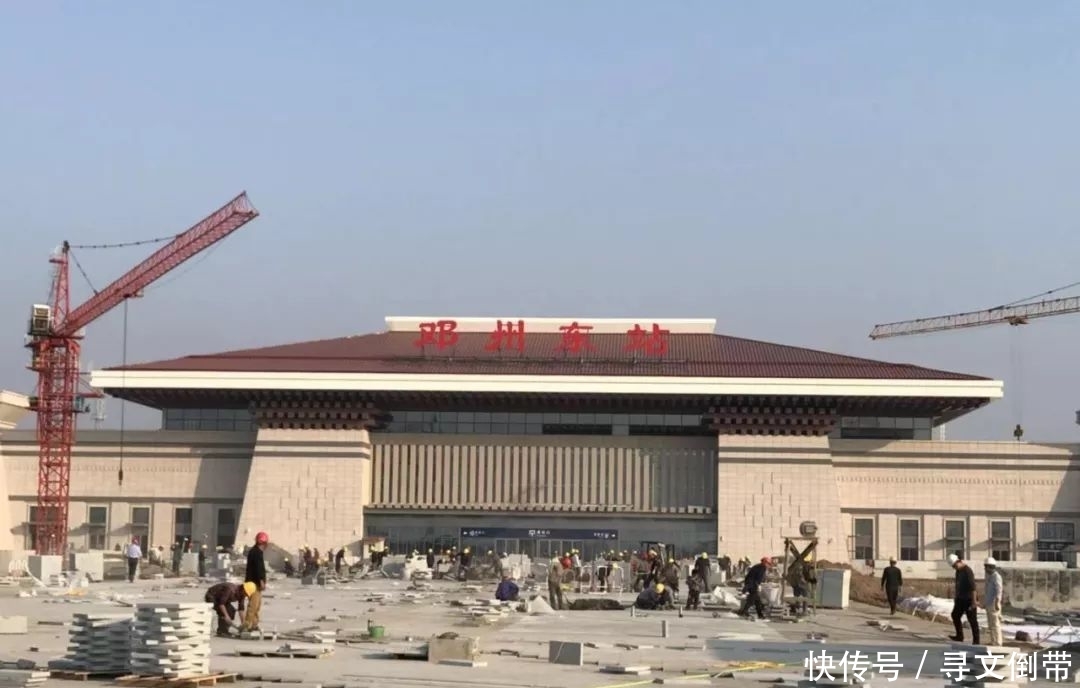  新路|实拍郑万高铁邓州东站！