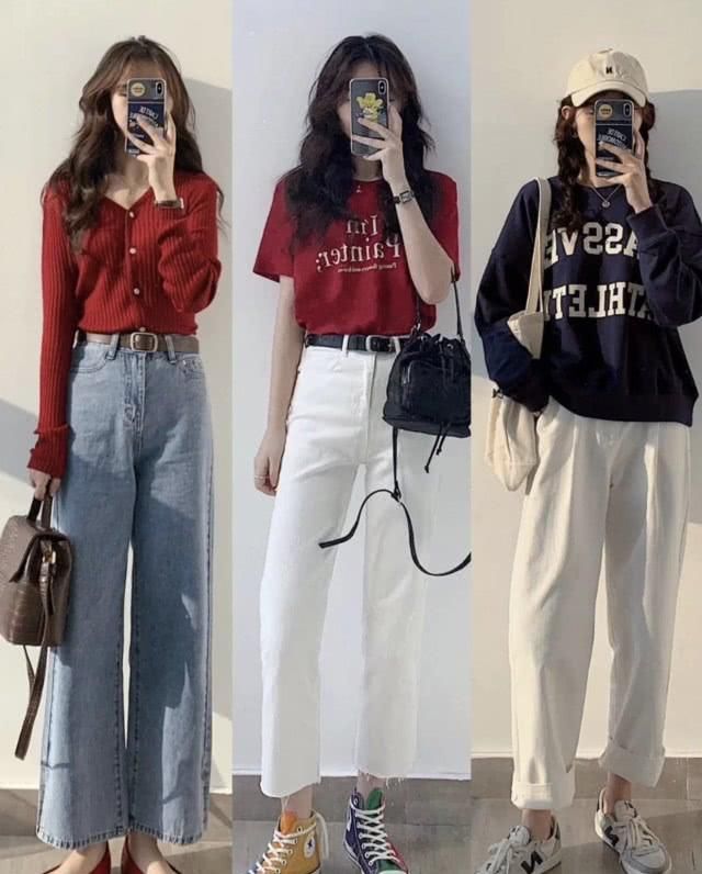  #时尚圈#春季裤子怎么选？这3种裤子显瘦显高又时髦，明星潮人都在穿！