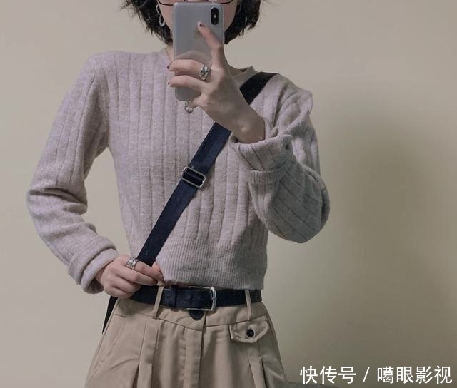 『天理』短上衣+高腰裤才是时髦精专属!显瘦又时髦,简直仙到没天理