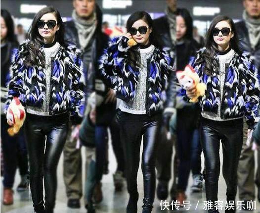 女星穿上皮裤,杨幂像女王,李宇春欣赏不来,赵丽颖不是很适合