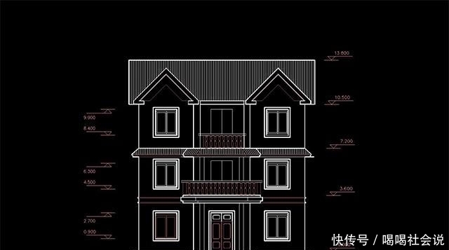 我家三层别墅建好了，主体造价30万，对比效果图如何？