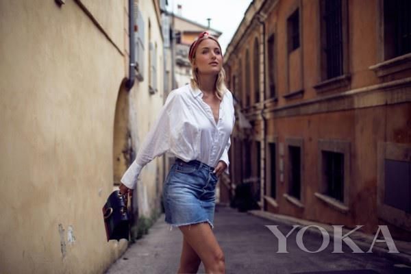 夏日不做蓬头乱发的猪猪女孩 范冰冰的发带轻松拯救你