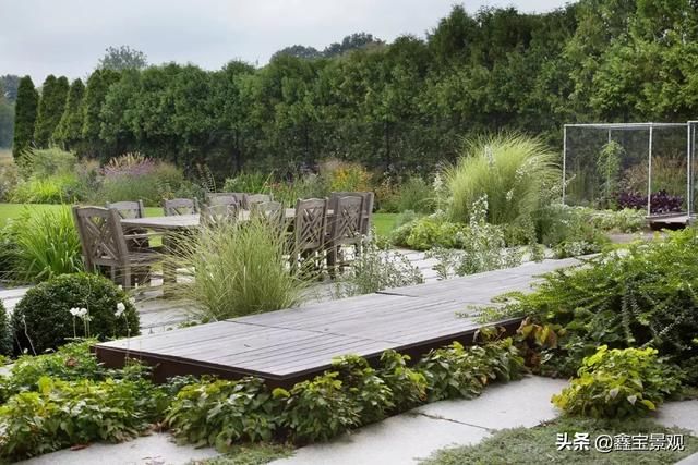 {庭院景观设计}民宿庭院设计 ，质朴自然田园风。