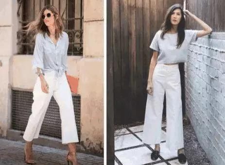 “腰粗”屁股大的女人，这3种阔腿裤要少穿，不仅显胖还很掉价!