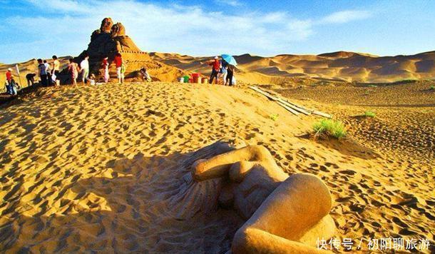 地球母亲被中国感动:天然形成6000亩湖泊,助力治沙?