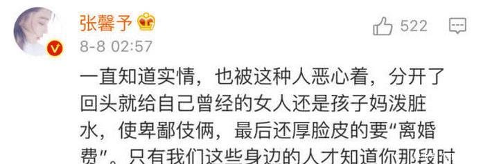 何洁否认婚内出轨, 深夜爆料出离婚内幕, 信息量巨大