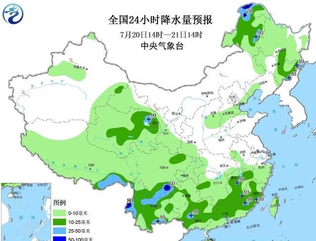 北方大雨即将登场！京津冀 山东山西及东北多雨！21~24日天气预报