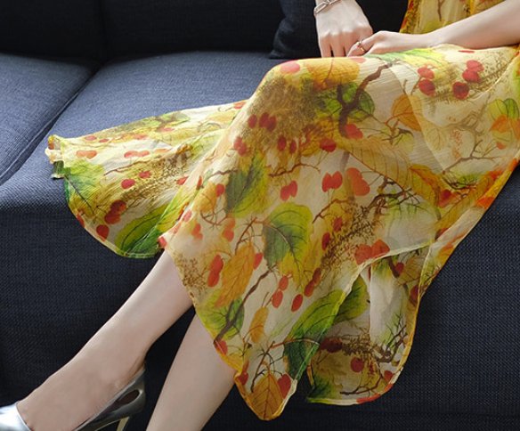 腰粗屁股大而不敢穿裙子?看看下面女人穿的，一样能美得让人心动