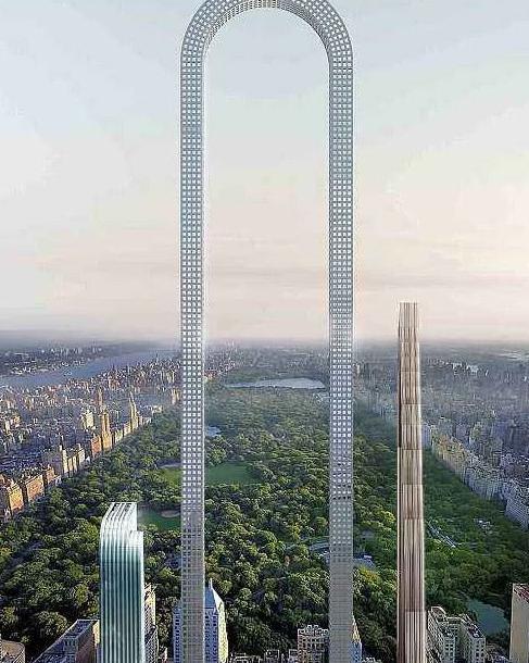 世界最长的建筑：“直立”长度达4000英尺，电梯可以弯曲运行