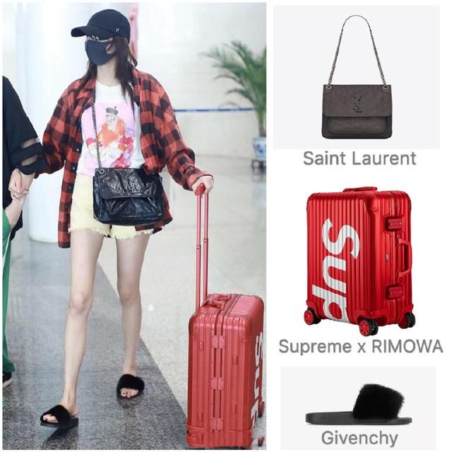 关晓彤又被吐槽，两万的包背得毫无气质，小宋佳的示范我给满分