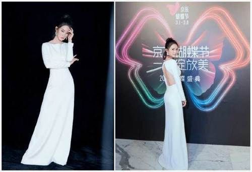 李沁羽绒服搭配牛仔衫? 一般人真驾驭不了, 网友: 好看的是腿