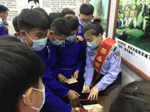  扎鲁特旗|通辽市：扎鲁特旗禁毒教育基地久别重逢“熊孩子”，掀起“宣传月” 禁毒热潮