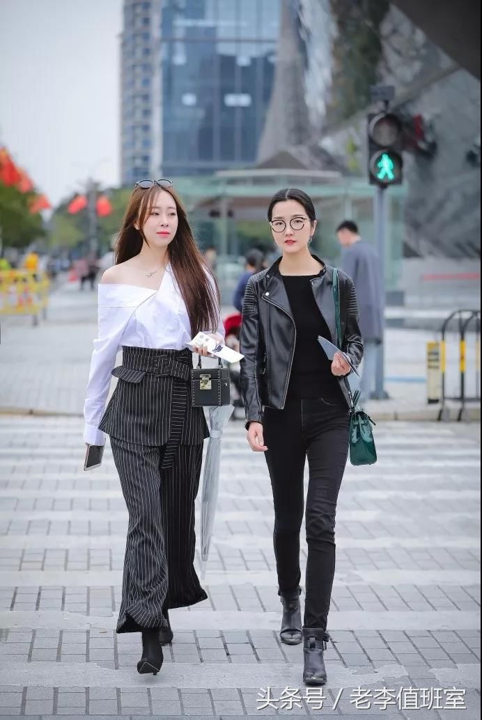 街拍:衣冠楚楚容色动人又气质高雅的时尚性感美女