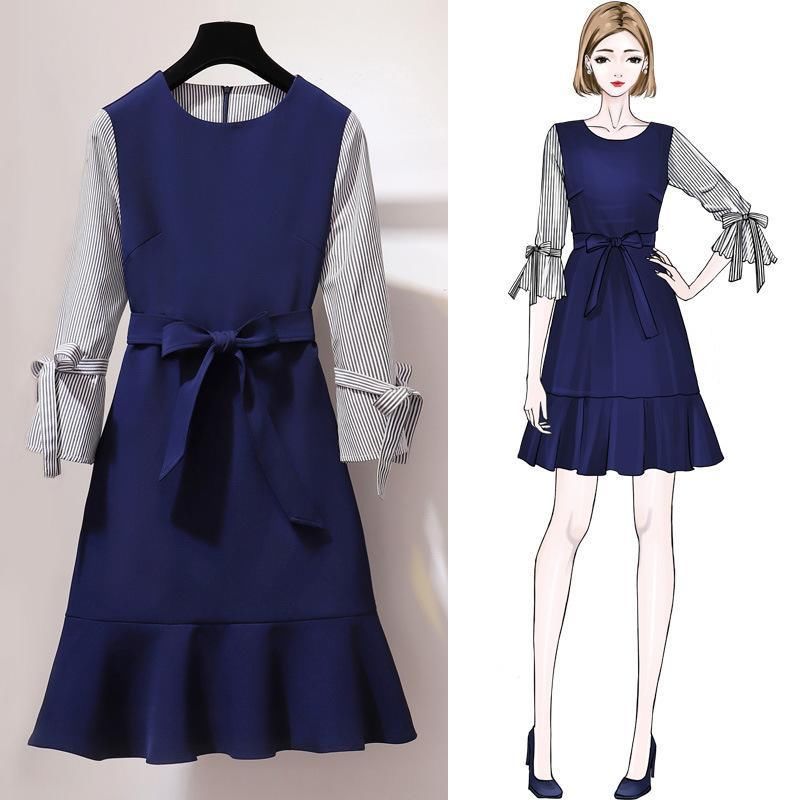 昨天穿这套“女神裙”去同学聚会，男同学看的眼都直了，夸我太美