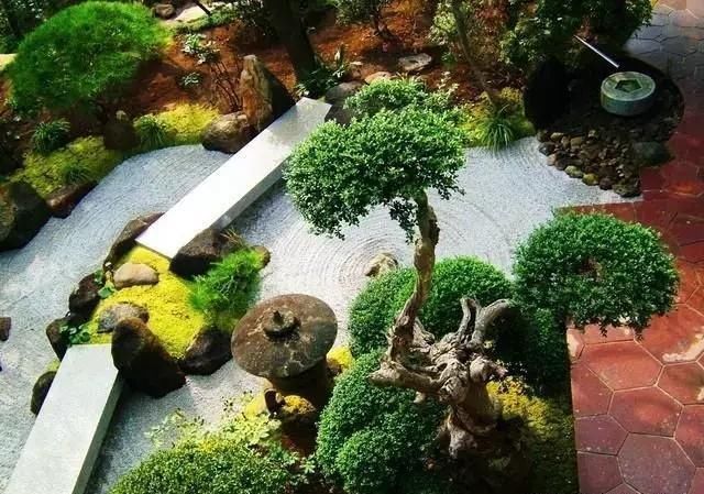 庭院景观之铁打的禅意，流水的创意