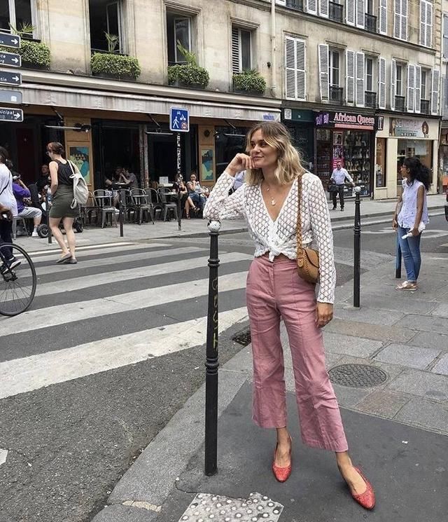 九分裤怎么穿才不路人？建议你换一双凉鞋！