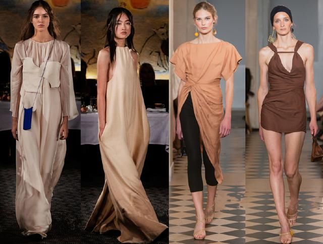 女生别总穿的花花绿绿，显得太俗气，这些冷淡风连衣裙更衬气质