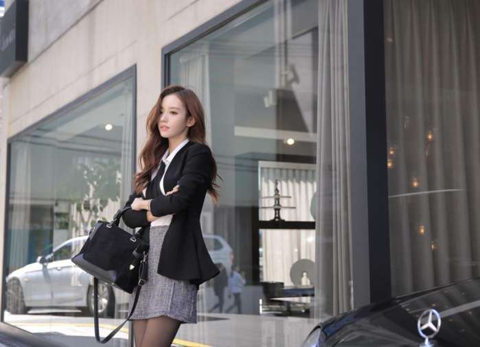 职场黑丝袜配包臀裙, 上班族千万不要错过哦
