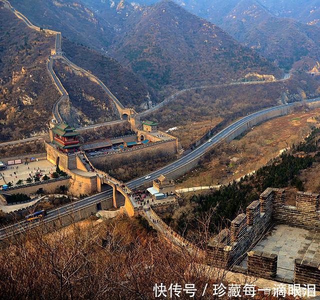 航拍北京的北部门户居庸关,为何叫这个名字