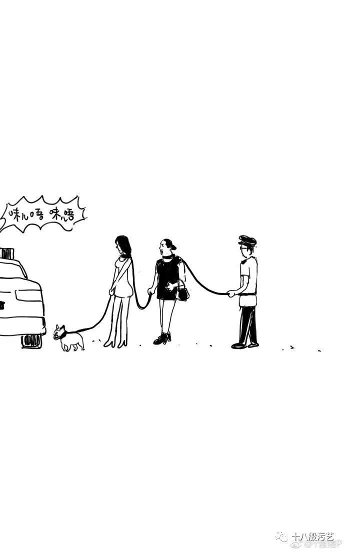 百万粉丝女网红遛狗不栓绳，还殴打8个月孕妇，真的好可怕!