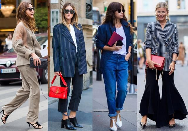 大多数白领都穿的很古板，会穿西装的女生，却总能穿出时尚感