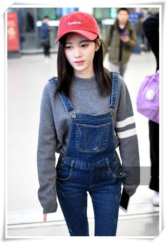 看了鞠婧祎机场照，再看看杂志照，才知道为啥都叫她四千年美女了