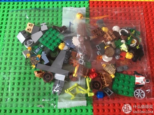 乐高LEGO 60202户外探险人仔包开箱晒物