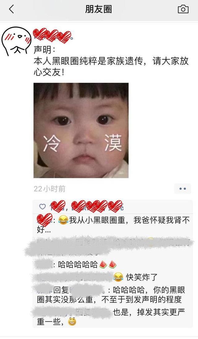  『刷屏』问壹点｜“本人黑眼圈证明”刷屏？壹起扒一扒黑眼圈的前世今生