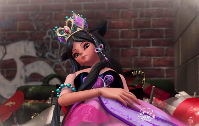 旧版精灵梦叶罗丽中王默失去了罗丽公主,其实是被文茜丢掉了