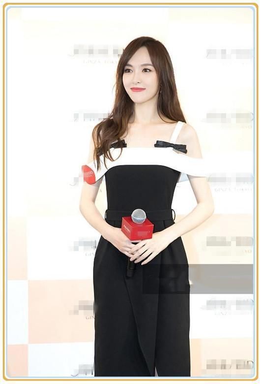 唐嫣为博眼球，肩带上系了两个蝴蝶结，网友：这也太撩人了吧！